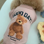 ドッグウェア ペットウェア トレーナー 犬服 猫服 犬用 猫用 小型犬 ペット用品 袖あり くま柄 熊柄 ベア柄 可愛い おしゃれ カジュアル いぬ イヌ ねこ ネコ
