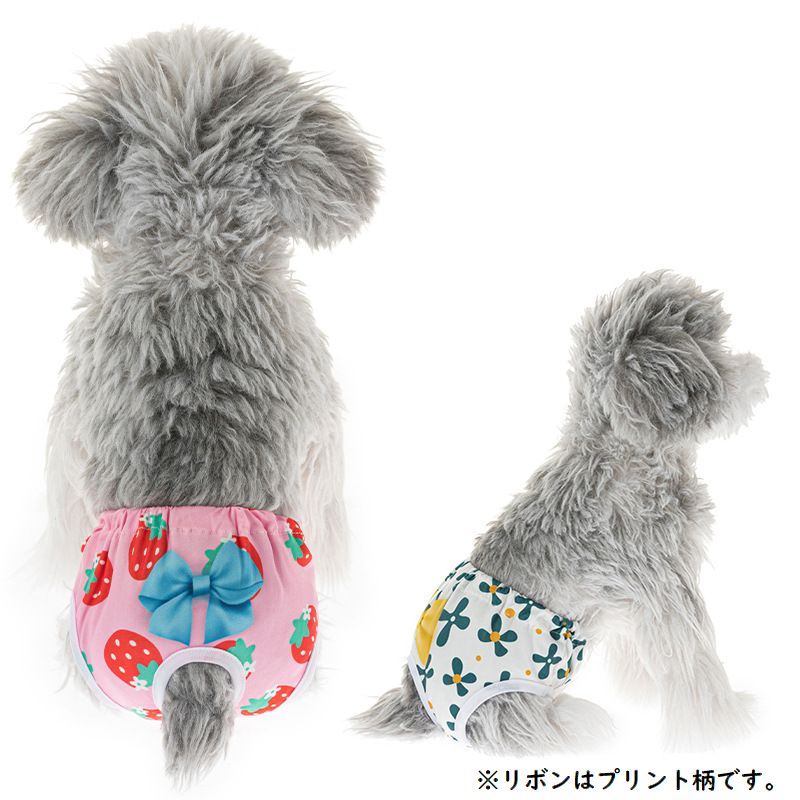 犬用サニタリーパンツ マナーパンツ 生理パンツ 犬用ウェア ドッグウェア しっぽ穴付き 商品画像2