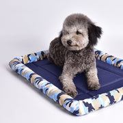 スクエアベッド ペット用 犬用 猫用 マット L 寝床 寝具 長方形 迷彩柄 カモフラージュ柄 単色 ソリッドカラー おしゃれ 可愛い かわいい 小型犬 中型犬 犬用品 いぬ用 イヌ用 ねこ用 ネコ用 ドッググッズ キャットグッズ DOG CAT