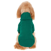 ペットウェア パーカー プルオーバー 犬服 猫服 洋服 ドッグウェア キャットウェア 袖あり 春 秋 冬 防寒 あったか 秋冬 暖かい 無地 単色 シンプル お洒落 可愛い ペット服  背中ポケット 小型犬 中型犬