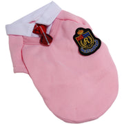 ドッグウェア ワンピース トップス 制服 犬服 猫服 ペット用品 小型犬 重ね着風 スクール風 ペアルック コスプレ ハロウィン トレーナー ネクタイ リボン かわいい おしゃれ シャツ襟 ワッペン エンブレム お出かけ お散歩 衣装 写真撮影 カジュアル デイリー イヌ いぬ ネコ ねこ キャットウェア 秋 冬 春