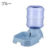 自動給水器 ウォーターボウル ペット用 犬 イヌ 猫 ネコ 水やり用品 ペット用品 ペットグッズ シンプル 自動補給 3.8L ディスペンサーボトル 外出 お出かけ お留守番 旅行 食器