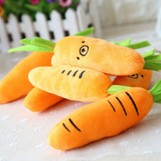 ペット用おもちゃ ぬいぐるみ 単品 犬 猫 噛むオモチャ 咬む縫いぐるみ かむヌイグルミ 音が鳴る 音が出る ストレス解消 運動不足対策 歯の健康 遊具 玩具 サウンディングトイ ニンジン 目立つ シンプル かわいい おしゃれ ユニーク おもしろい 小中型 いぬ イヌ ドッグ DOG ねこ ネコ キャット CAT ワンニャン プレゼント プチギフト 贈り物 インドア 室内 屋内