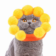 ペット用帽子 猫 ネコ 小型犬 中型犬 ドッグ 男の子 女の子 コスプレ ひまわり ライオン サイズ調整可 お出かけシーン かわいい おしゃれ 定番 ヘビロテ