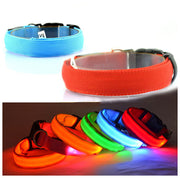 光る首輪 カラー 犬用首輪 LED ボタン電池式 ペットグッズ ペット用品 犬用 点滅 点灯 お散歩グッズ お出かけ 夜のお散歩 夜間用 雨の日 おしゃれ 目立つ 安全対策 いぬ 小型犬 中型犬 猫用