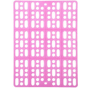 小動物用すのこ スノコ ケージマット 休足マット ペット用品 うさぎ ウサギ チンチラ モルモット リス 長方形 穴あき プラスチック 水洗い可 ペットグッズ