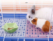 小動物用すのこ スノコ ケージマット 休足マット ペット用品 うさぎ ウサギ チンチラ モルモット リス 長方形 穴あき プラスチック 水洗い可 ペットグッズ