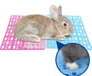 小動物用すのこ スノコ ケージマット 休足マット ペット用品 うさぎ ウサギ チンチラ モルモット リス 長方形 穴あき プラスチック 水洗い可 ペットグッズ