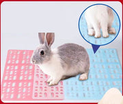 小動物用すのこ スノコ ケージマット 休足マット ペット用品 うさぎ ウサギ チンチラ モルモット リス 長方形 穴あき プラスチック 水洗い可 ペットグッズ