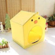 ペットハウス ペットベッド 犬用 室内 マット ペット用 クッション付き ペットグッズ ドッグハウス 犬小屋 テント ペット用品 可愛い おしゃれ ウサギ クマ カエル