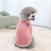 ドックウェア ペットウェア 犬 猫 犬服 猫服 イヌ ネコ 長袖 トレーナー 袖あり 防寒 あったか 秋 冬 春 かわいい トップス プルオーバー 小型犬 中型犬 起毛 暖かい 秋冬 果物 ワッペン お散歩 お出かけ あったか ワンちゃん ドッグ キャット お散歩