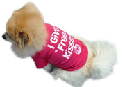 犬服 犬の服 ドッグウェア 犬用ウェア 犬用シャツ Tシャツ 洋服 ペット用 超小型犬用 小型犬用 中型犬用 イヌ用 ワンちゃん用  DOG 可愛い お散歩 お出掛け ロゴプリント