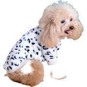ペットウェア トレーナー ペット用 犬用 猫用 犬服 ドッグウェア ベルベット調 ラウンドネック ペットグッズ 花モチーフ 無地 ボーダー 水玉 ヒョウ柄 可愛い おしゃれ 防寒 あったか 秋 冬