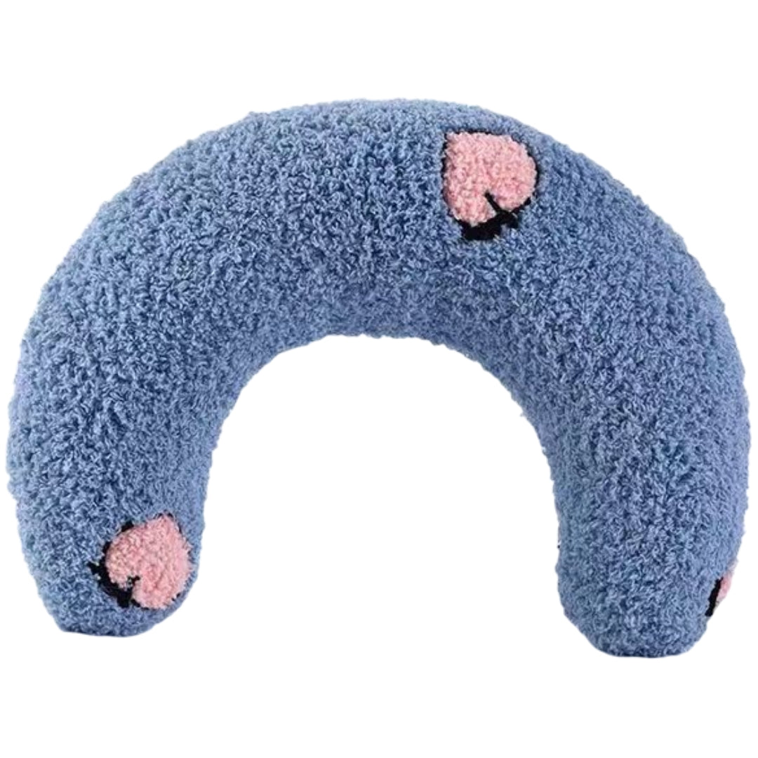 まくら あご枕 ペット用品 クッション 寝具 猫 シニア犬 高齢 介護 動物 ボア ふわふわ もこもこ 洗える お昼寝 安眠 熟睡
