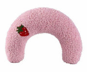 まくら あご枕 ペット用品 クッション 寝具 猫 シニア犬 高齢 介護 動物 ボア ふわふわ もこもこ 洗える お昼寝 安眠 熟睡