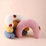 まくら あご枕 ペット用品 クッション 寝具 猫 シニア犬 高齢 介護 動物 ボア ふわふわ もこもこ 洗える お昼寝 安眠 熟睡