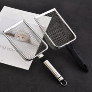 トイレスコップ 猫砂スコップ 網目サイズが選べる ペット用品 ペットグッズ メッシュ ふるい ざる ザル 猫 ネコ 小動物 シンプル