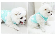 ドッグウェア ペット服 ペットウェア キャットウェア 小型犬 イヌ 犬 ネコ タンクトップ 袖なし ノースリーブ 水玉 ドット かわいい