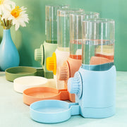 ペット用給水器 ケージ取付 自動給水器 500ml 犬用 猫用 ペット用水入れ 水分補給 水飲み器 容器 ドッグ キャット いぬ イヌ ねこ ネコ お留守番