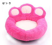 ペット用ベッド 犬用ベッド ペット用ソファー 犬用ソファー ピローベッド 大サイズ 特大サイズ 背もたれ 肉球型 ベッド ソファー あご枕 ふかふか フカフカ ふわふわ フワフワ 暖かい あったかい 防寒 寒さ対策 中型犬 大型犬 可愛い かわいい キュート イヌ用 いぬ用 ネコ用 猫用 ねこ用 ペット用