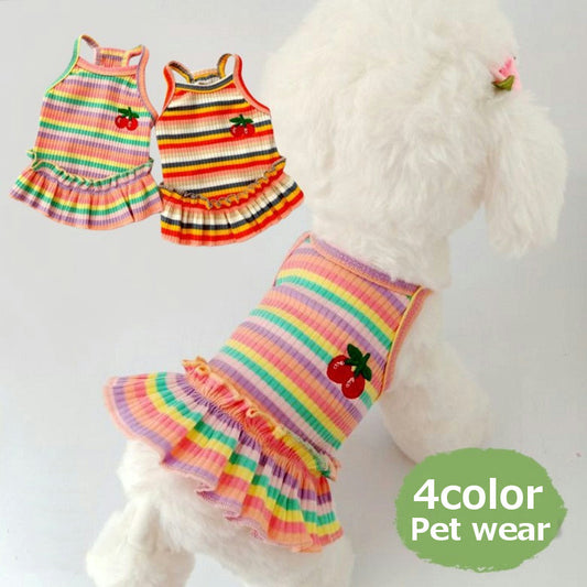 ペットウェア ドッグウェア キャミソールワンピース 犬服 ドッグ 猫 商品画像