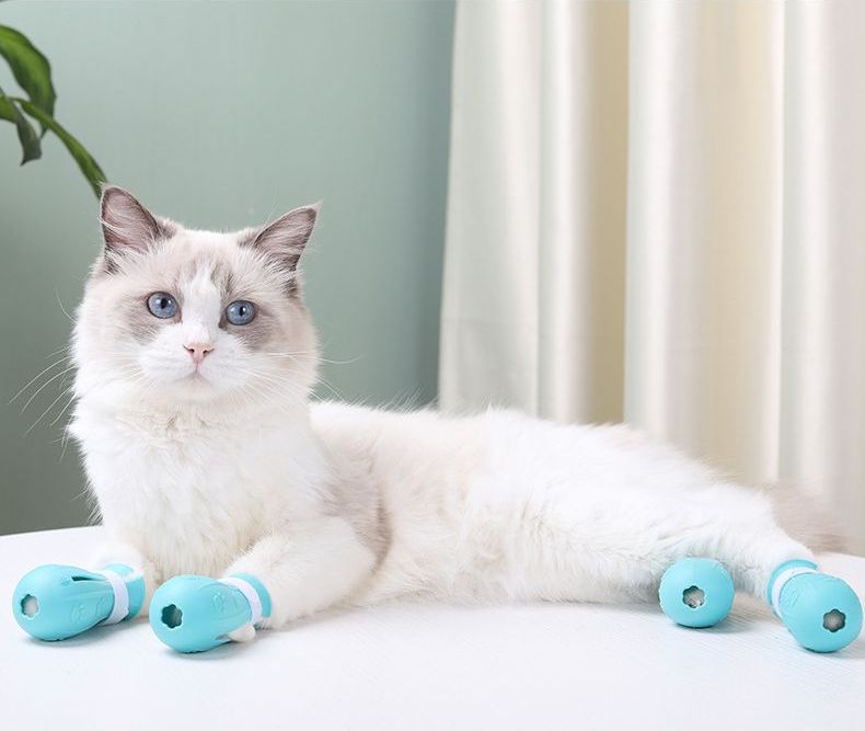 猫用 足カバー 猫靴 手袋 足袋 保護カバー 商品画像2