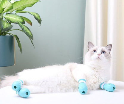 猫用 足カバー 猫靴 手袋 足袋 保護カバー 商品画像4