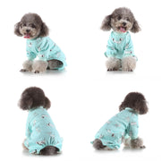 ロンパース ペット服 つなぎ ドッグウェア 犬服 犬用ウェア カバーオール パジャマ 部屋着 ペットウェア ウエア 洋服 小型犬 中型犬 半袖 袖あり 柄 可愛い かわいい おしゃれ シンプル カジュアル 散歩 お出かけ 普段着 記念写真 ワンちゃん ペット用品 プレゼント 袖リブ ポップ 派手
