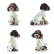 ロンパース ペット服 つなぎ ドッグウェア 犬服 犬用ウェア カバーオール パジャマ 部屋着 ペットウェア ウエア 洋服 小型犬 中型犬 半袖 袖あり 柄 可愛い かわいい おしゃれ シンプル カジュアル 散歩 お出かけ 普段着 記念写真 ワンちゃん ペット用品 プレゼント 袖リブ ポップ 派手