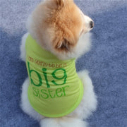 ドッグウェア 犬服 犬用ウェア 犬の服 ペット用ウェア ペットウェア ベスト タンクトップ ノースリーブ 袖なし カットソー Tシャツ 小型犬用 可愛い おしゃれ お散歩 イヌ用 いぬ用 DOG わんちゃん用 ロゴプリント