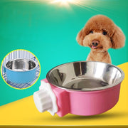 ペット用食器 フードボウル ウォーターボウル ケージ取り付け ケージ固定 犬用 猫用 ペット用品 エサ入れ 水入れ シンプル 取り付け簡単 ペットグッズ いぬ イヌ ねこ ネコ