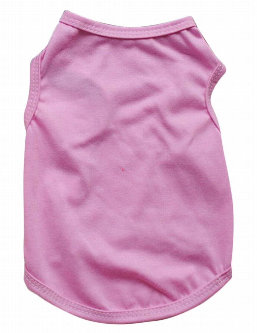 ペットウェア ドッグウェア 犬の服 ペットグッズ タンクトップ ベスト ピンク バリエーション画像