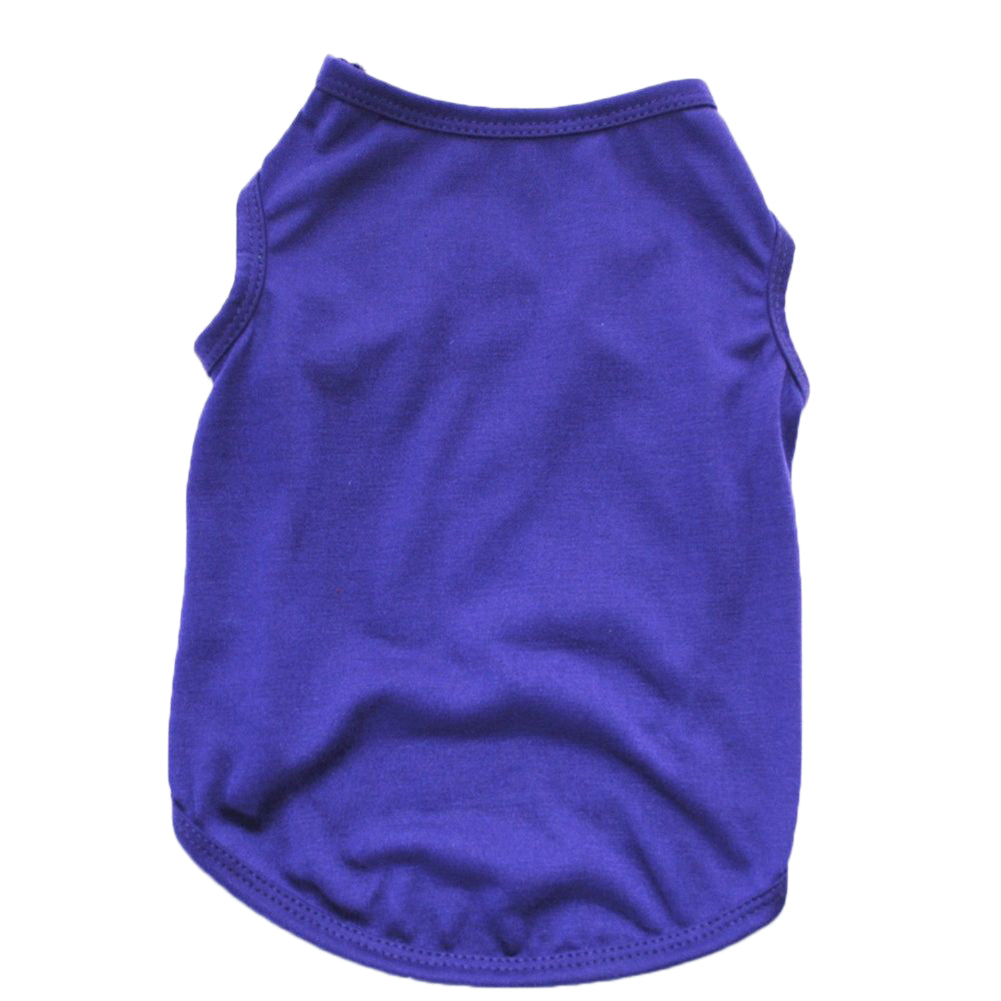 ペットウェア ドッグウェア 犬の服 ペットグッズ タンクトップ ベスト パープル バリエーション画像