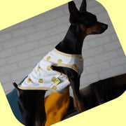 ペット服 タンクトップ 犬 猫 水玉 ドット柄 ノースリーブ 袖なし Tシャツ 散歩 お出掛け ペットウエア 犬服 猫服 春 夏 秋