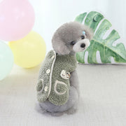 ドッグウェア ベスト ペットウェア 犬服 小型犬 中型犬 ボア 袖なし ふわふわ もこもこ あったか 暖かい かわいい おしゃれ