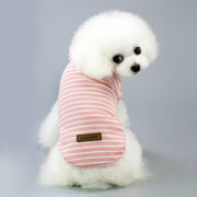 ペットウェア カットソー Tシャツ トップス 犬用服 ドッグ キャット 猫 かわいい おしゃれ キュート ボーダー シンプル カジュアル デイリー お出かけ お散歩 小型犬 中型犬 イヌ ネコ