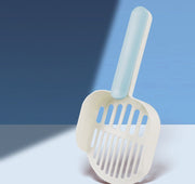 猫用トイレスコップ 猫砂スコップ ペット用品 猫砂シャベル サンドスコップ トイレ掃除 砂取り お手入れ 後片付け ネコ用 バイカラー キャット用