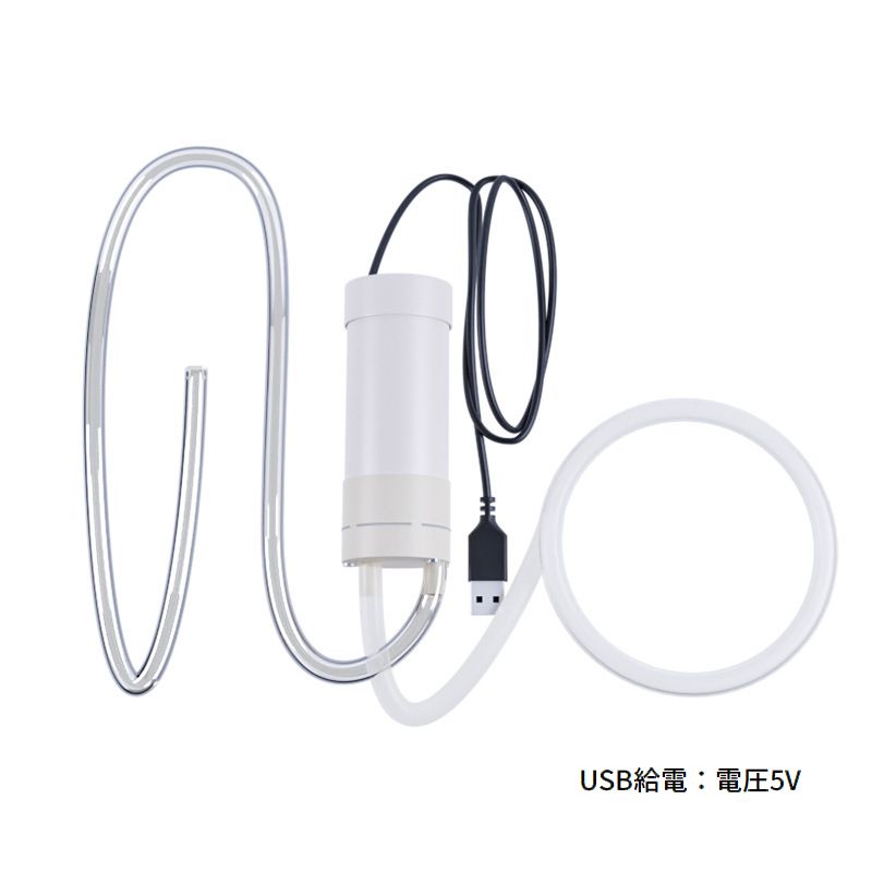 水中ポンプ 小型 水槽用 USB給電 280モーター 1m 商品画像2