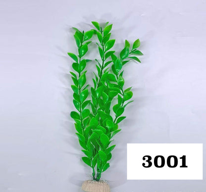 人工水草 人工植物 プラスチック製 高さ25cm 35cm 水槽用植物 商品画像2