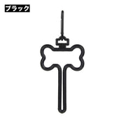 ペット用ゴミ袋ホルダー 犬 ペット カラビナ付き シンプル 散歩 お出かけ アウトドア トイレ袋 うんち袋 処理袋 エチケット袋 持ち運び リード クリップ ホルダー
