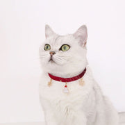 ペット用チョーカー 猫用 犬用 小型犬 子犬 首輪 チャーム付き 星 月 桜 黒猫 クリスマス サイズ調整可能 かわいい おしゃれ ペット用ネックレス キャット ドッグ スター ムーン 飾り付き ペット用品