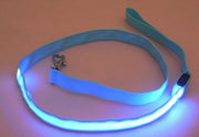 リード ペット用 犬用 単品 光る LED 散歩紐 平紐 犬用品 犬グッズ 小型犬 中型犬 超小型犬 ドッグ イヌ ネコ 猫 シンプル お出かけ お散歩 夜間 早朝 アウトドア DOG  公園 外出 イエロー 黄色 ブルー 青 グリーン 緑 ピンク オレンジ