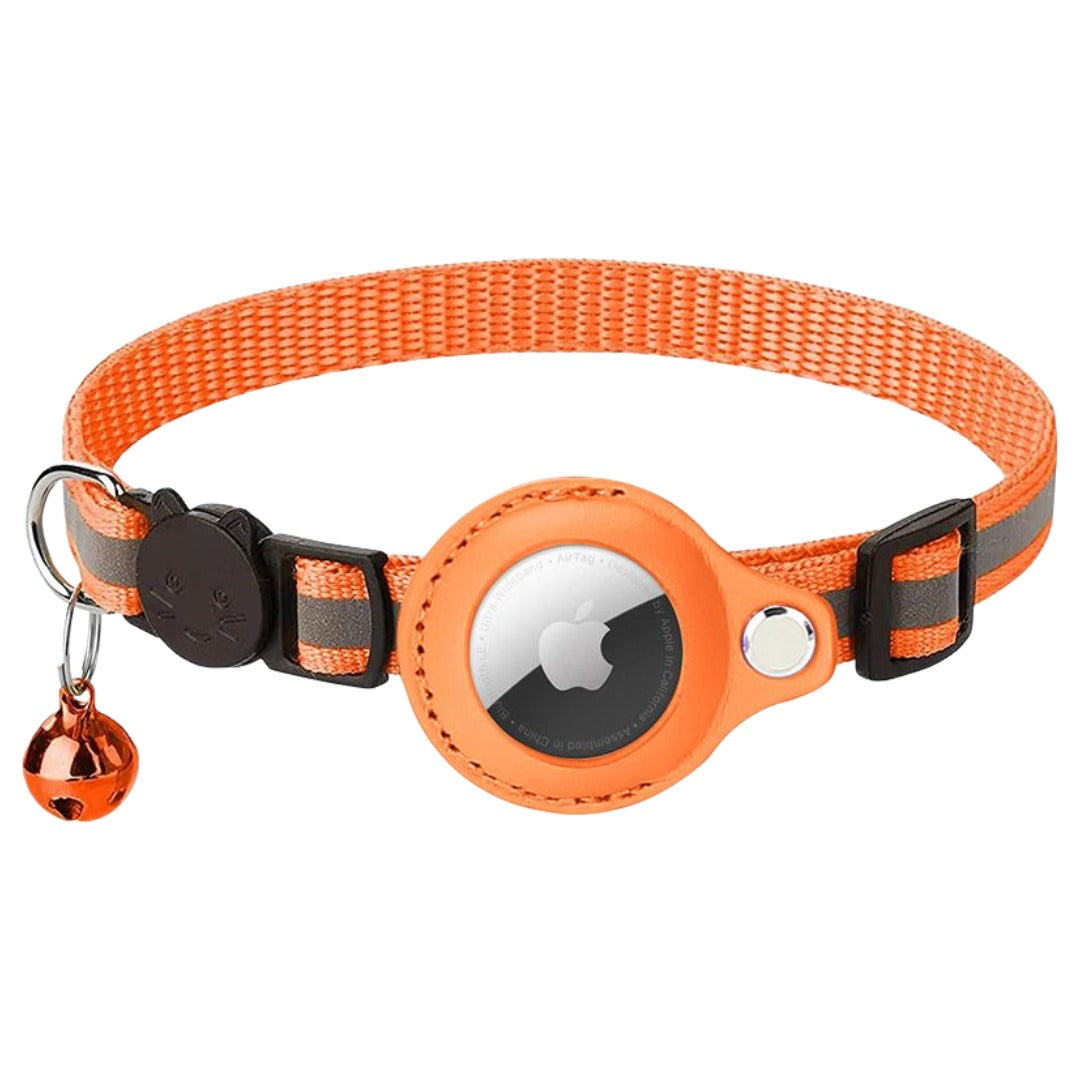 猫用首輪 AirTag 猫 ねこ ネコ ペット用品 鈴付き セーフティーバックル 安全 GPS 追跡装置 迷子対策 エアタグ
