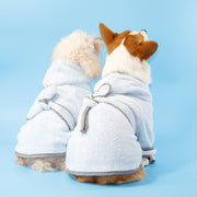 犬用バスローブ バスタオル ペット用 ペットウェア フード付 おしゃれ 犬用品 猫用品 タオル ドッグウェア マイクロファイバー ペット服 犬服 小型犬 中型犬 オールシーズン ドッグドライイングコート ペット用手入れ用品 バス用品 ガウン 水遊び ギフト お風呂 雨の日 カジュアル パジャマ パイピング コスプレ セレブ