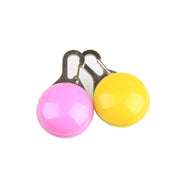 ペット用アクセサリー チャーム 犬用 いぬ イヌ ドッグ ペット用品 LED ライト 点灯 カラビナ 夜間 散歩 首輪 光る リチウム