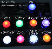 ペット用アクセサリー チャーム 犬用 いぬ イヌ ドッグ ペット用品 LED ライト 点灯 カラビナ 夜間 散歩 首輪 光る リチウム