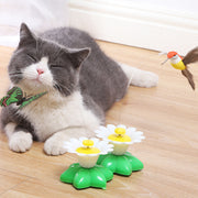 猫用おもちゃ ペット用おもちゃ ペットトイ 猫ちゃん ネコ 猫 ペットグッズ 猫用品 ペット用品 電池式 動く 鳥 蝶 運動不足解消 ストレス軽減