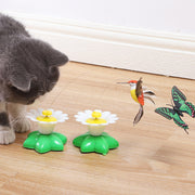 猫用おもちゃ ペット用おもちゃ ペットトイ 猫ちゃん ネコ 猫 ペットグッズ 猫用品 ペット用品 電池式 動く 鳥 蝶 運動不足解消 ストレス軽減