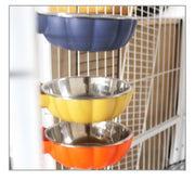 フードボウル ペット用食器 ペット用品 ウォーターボウル 水入れ 餌入れ 犬 猫 イヌ ネコ 小動物 ケージ 取り付け かわいい