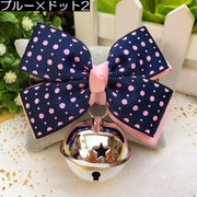 チョーカー ペット用アクセサリー 犬用 猫用 首飾り 蝶ネクタイ リボン 鈴 チャーム カラフル おしゃれ かわいい 可愛い 小型犬 いぬ イヌ ねこ ネコ